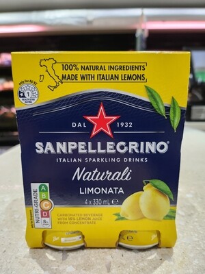 San Pellegrino Limonata 4x330ml cans