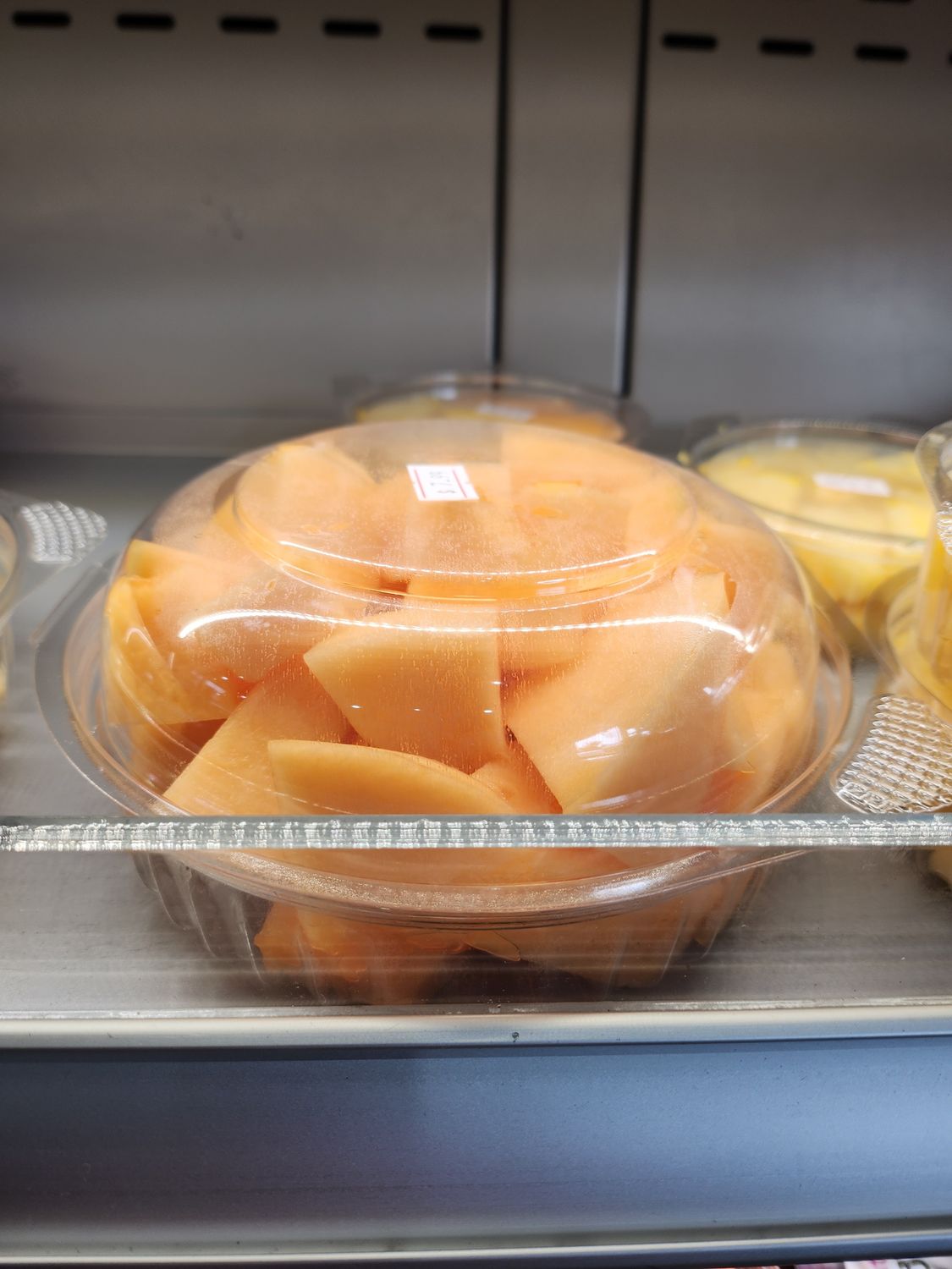 Freshly Cut Rockmelon