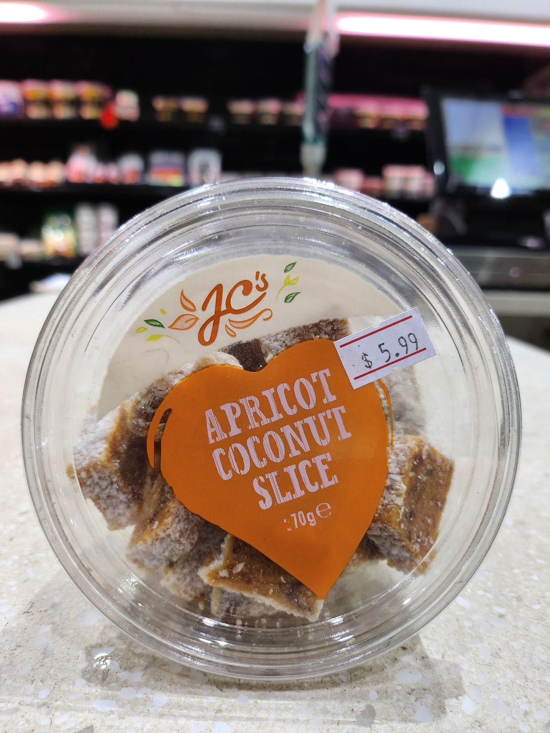 JC&#39;s Apricot Coconut Slice