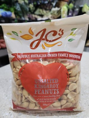 JC&#39;s Unsalted Kingaroy Peanuts