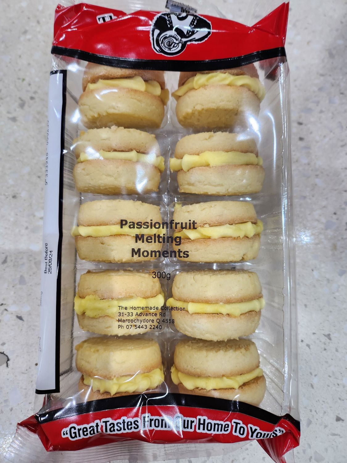 Passionfruit Melting Moment (on Sale)