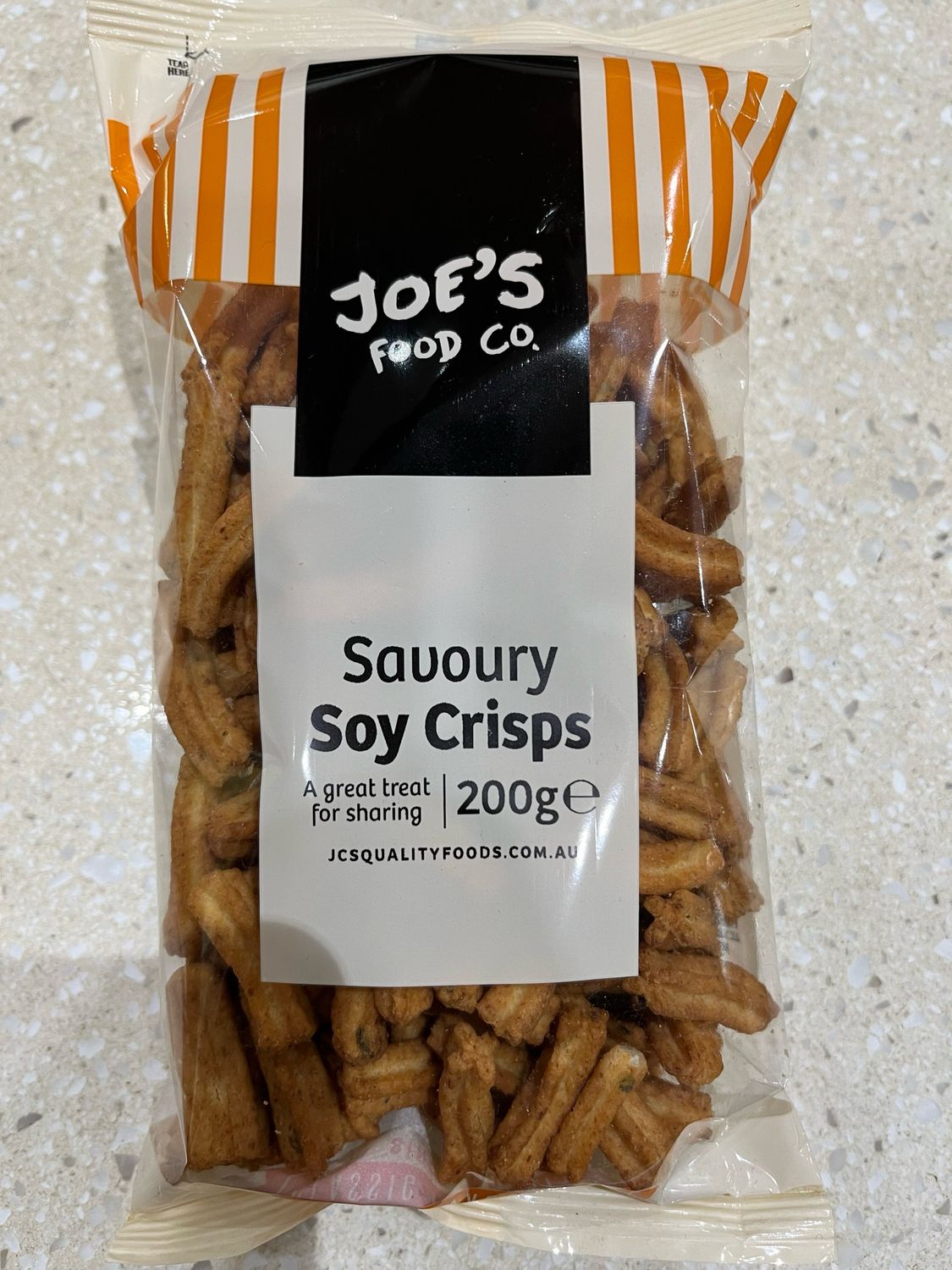 Joe’s Savoury Soy Crisps