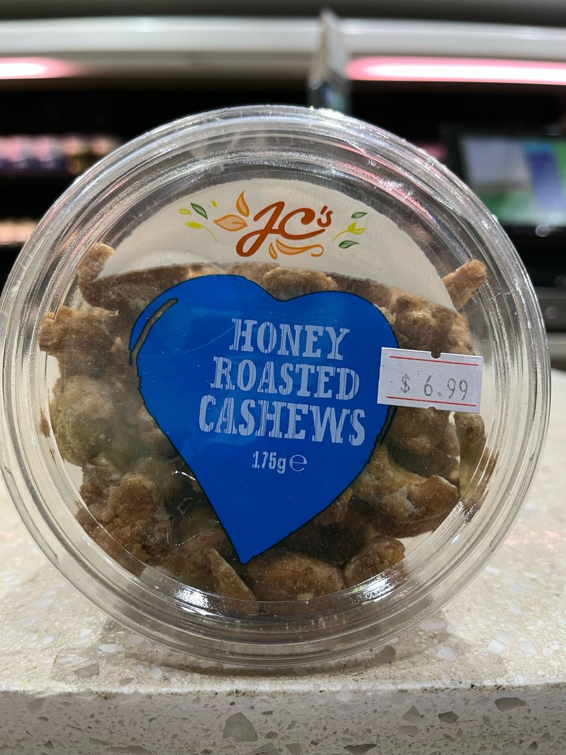 JC’s Honey Roasted Cashews