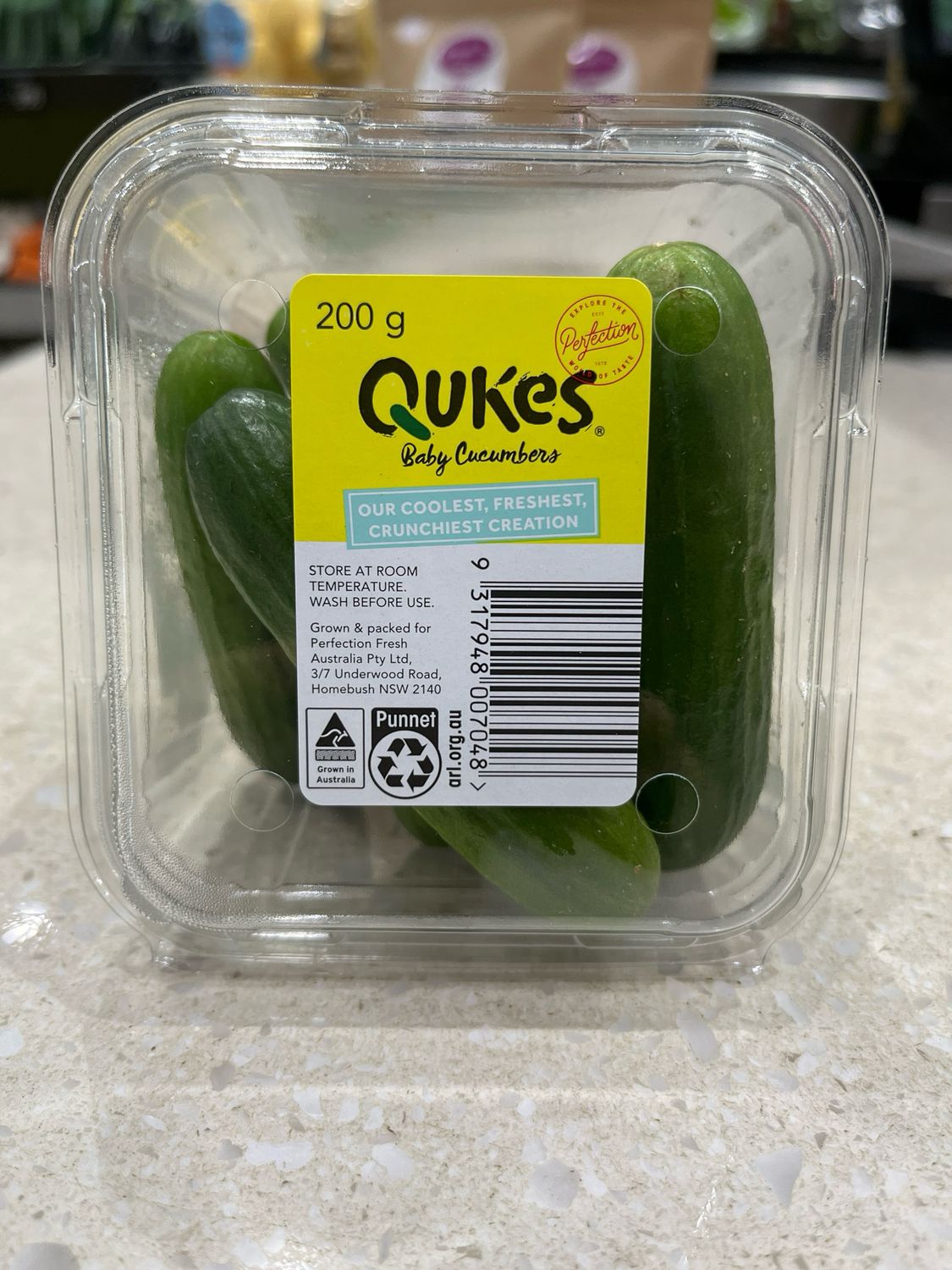 Baby Cucumber Punnet