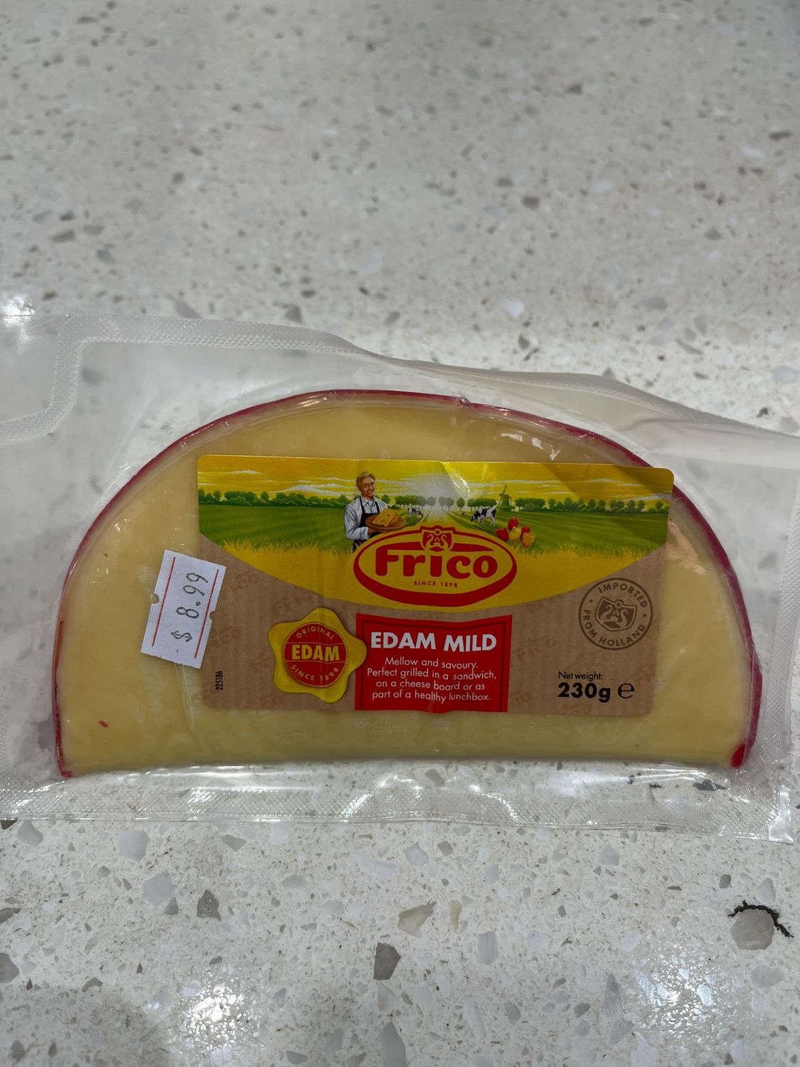 Edam Mild Cheese Wedge 230g
