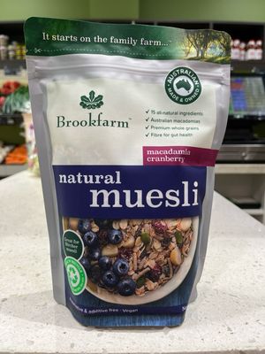 Natural Muesli Macadamia Cranberry 500g