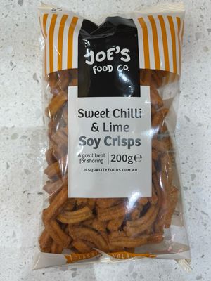 Joe’s Sweet Chilli &amp;Lime Soy Crisps