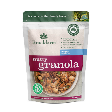 Nutty Granola Maple Vanilla 450g