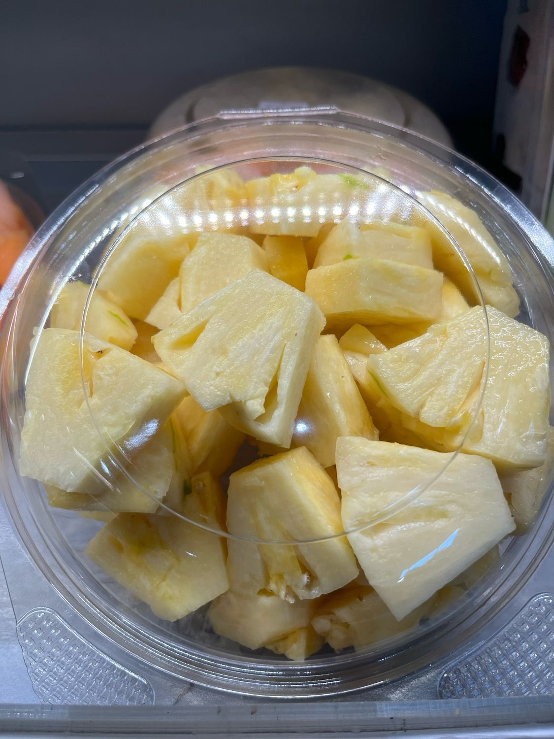 Freshly Cut Pineapple