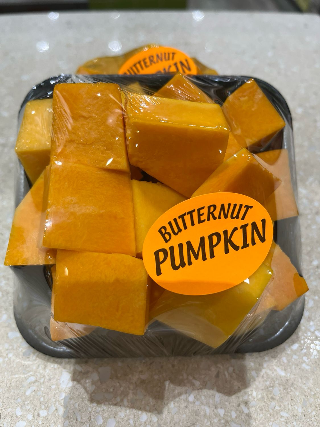 Freshly Cut Butternut