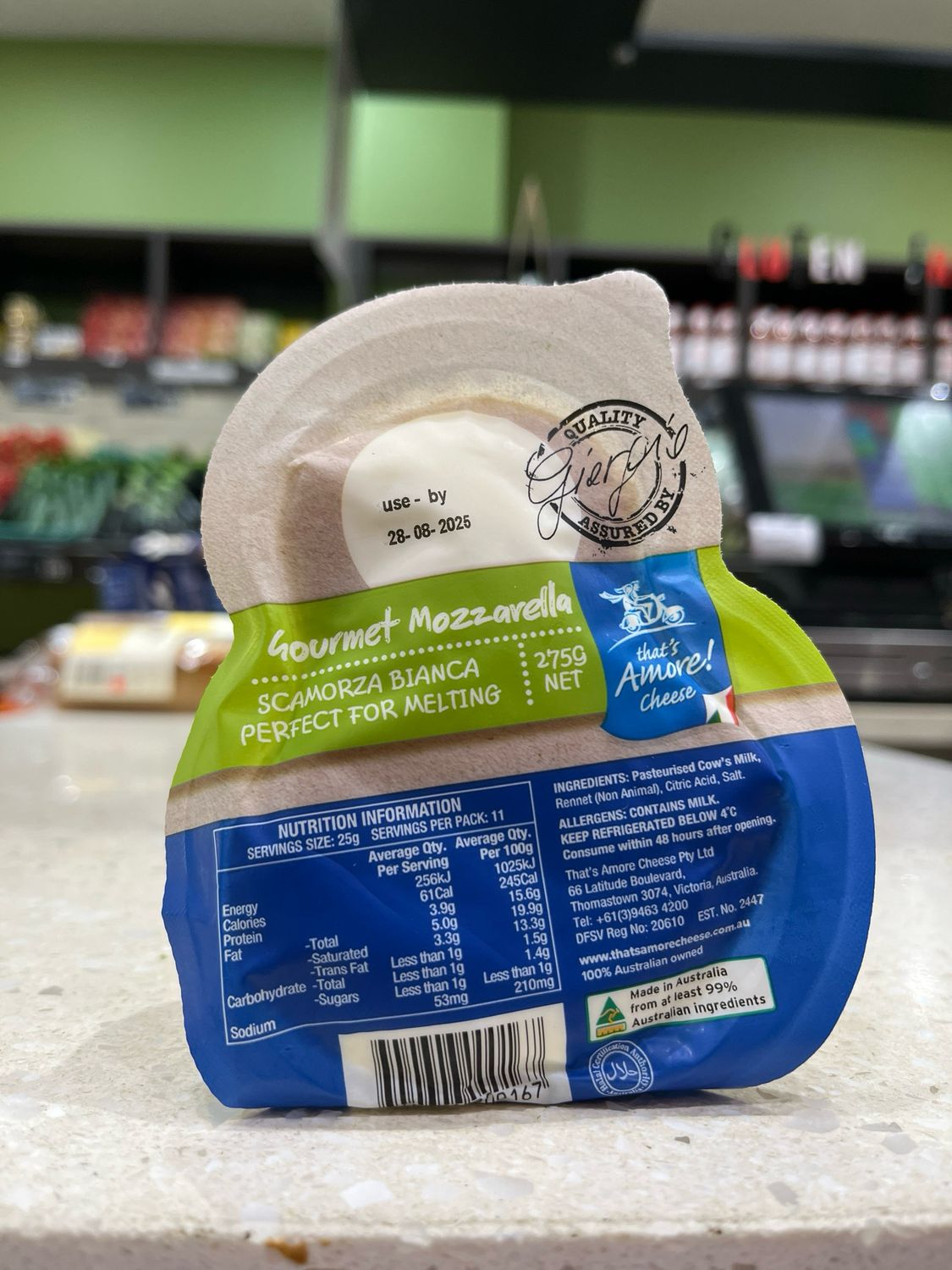 Mozzarella Pear