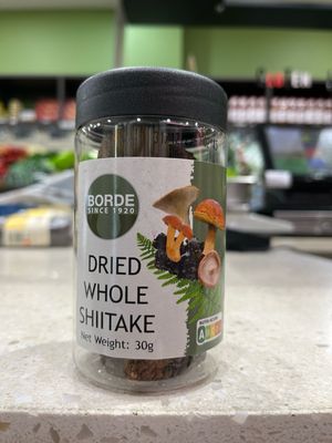 Dried Whole Shiitake Mushrooms