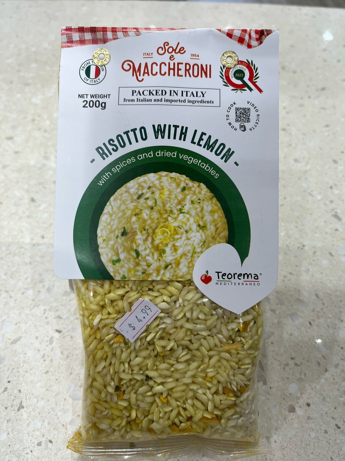 Risotto w/ Lemon