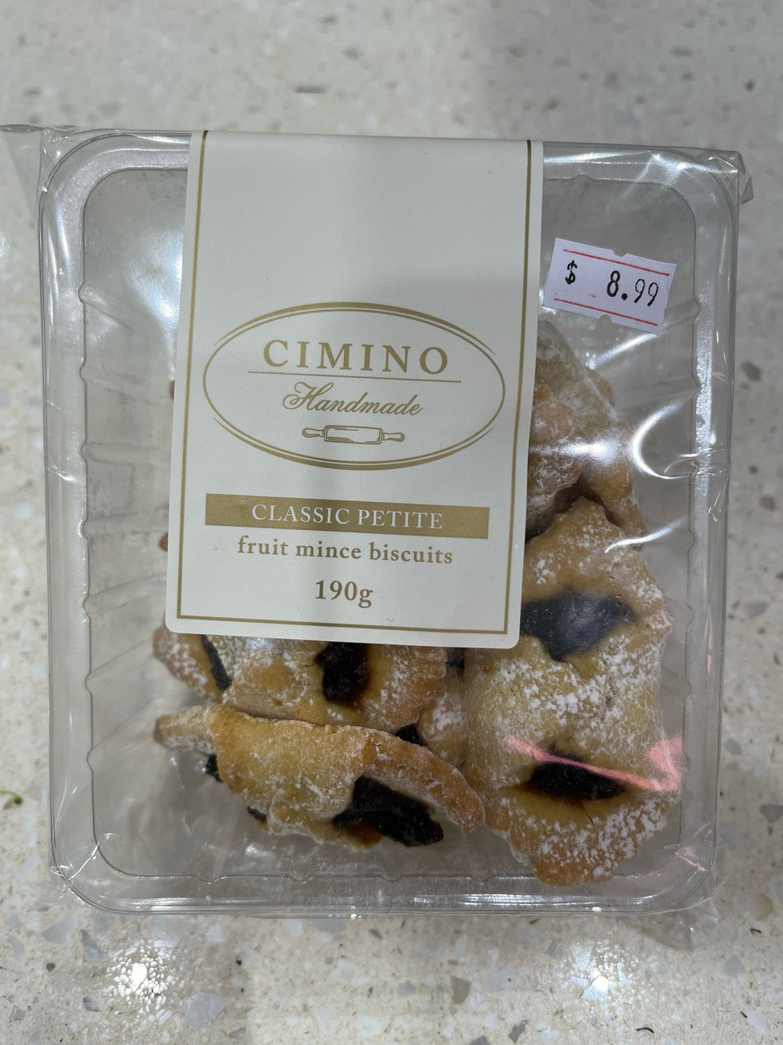 Classic Petite Fruit Mince Biscuits