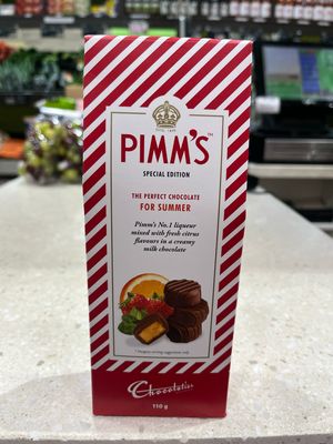 Pimm’s Milk Choc