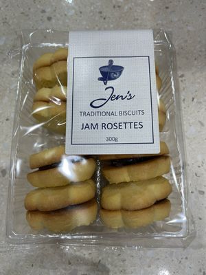 Jen’s Jam Rosettes