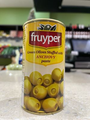 Green Olives Stuffed W/ Anchovy