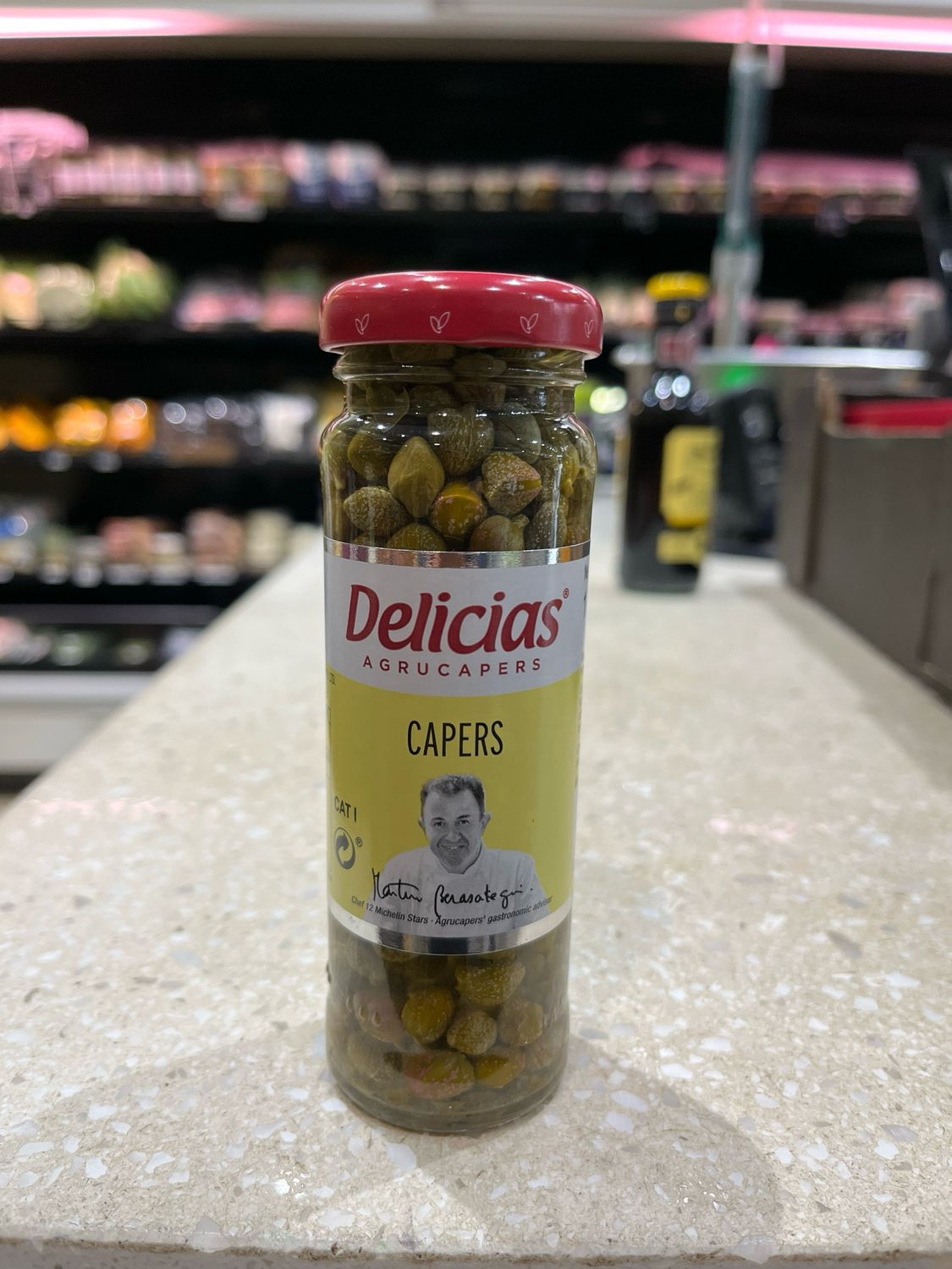 Delicias Capers In White Vinegar