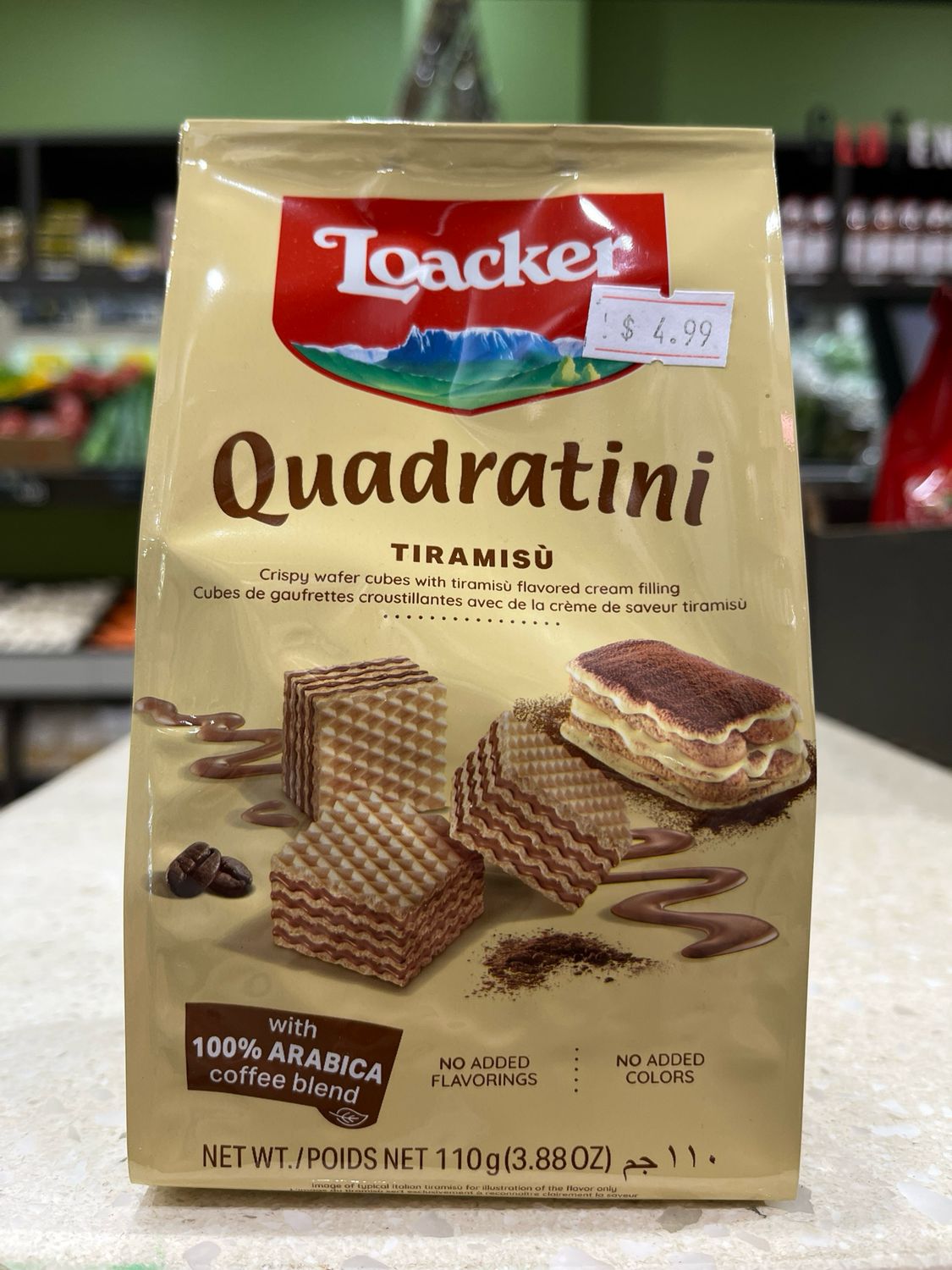 Wafer Cubes - Tiramisu