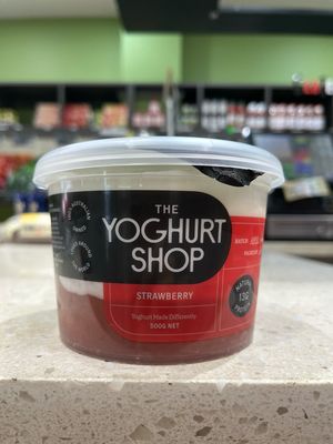 Greek Yoghurt Strawberry (500g)