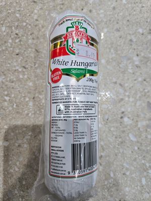 White Hungarian Salami