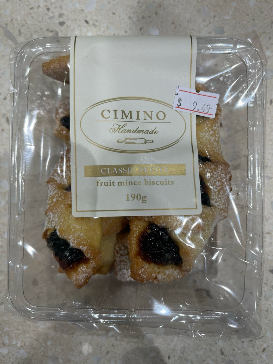 Classic Petite Fruit Mince Biscuits