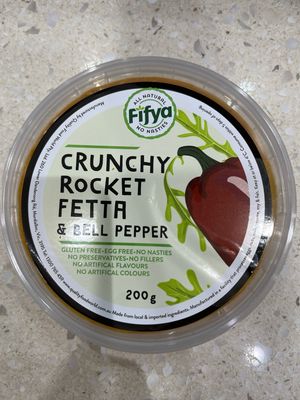 Fifya Crunchy Rocket Fetta &amp;Bell Pepper