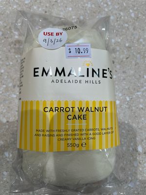 Emmaline’s Carrot Walnut Cake