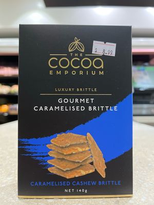 Caramelised Cashew Brittle