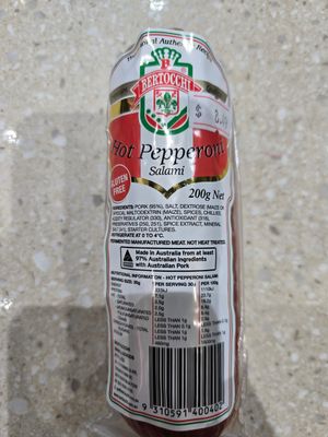 Hot Pepperoni Salami