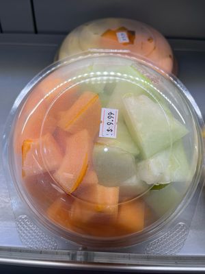 Freshly Cut Honeydew + Rockmelon