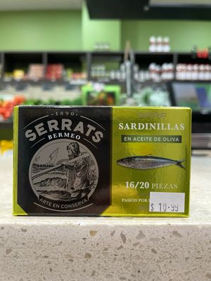 1890 Serrats Anchovies In Olive Oil