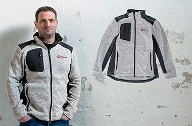 Lightweight Team Strickfleece Jacke Lightweight Team Strickfleece Jacke
