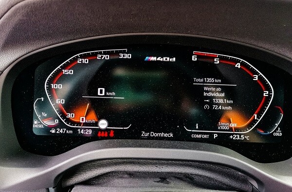 Lightweight Tachoerweiterung auf 330km/h
