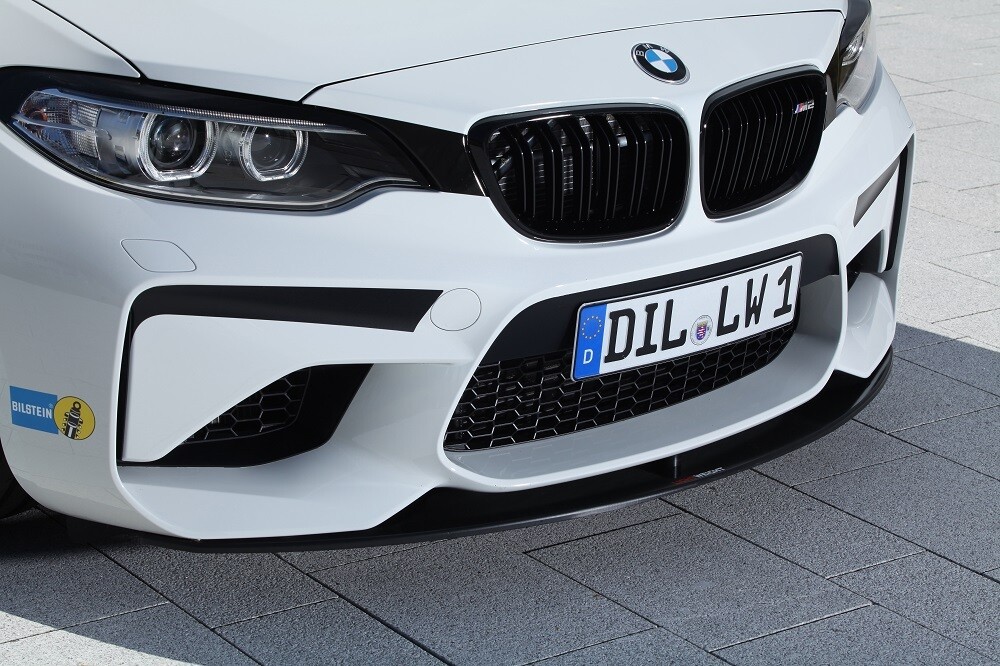 Frontlippe Spoiler Schwert Performance ABS schwarz glänzend passend für BMW  M2 F87