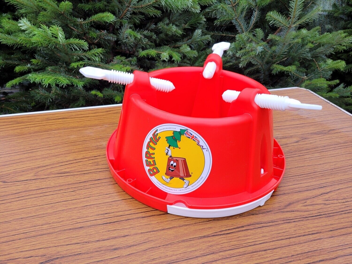 Red Christmas Tree Stand