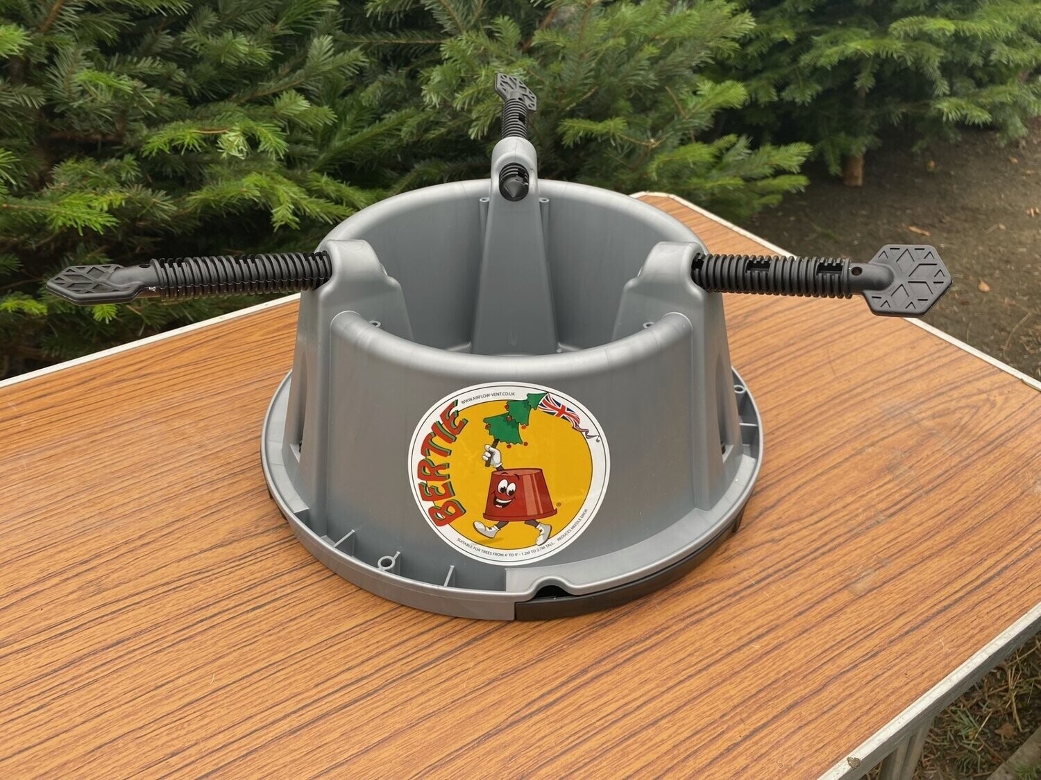 Grey Christmas Tree Stand