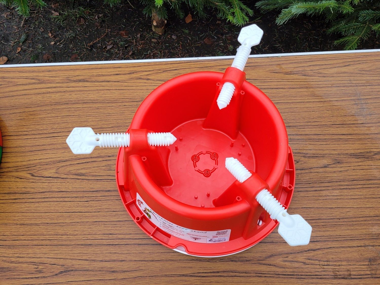 Christmas Tree stand Red