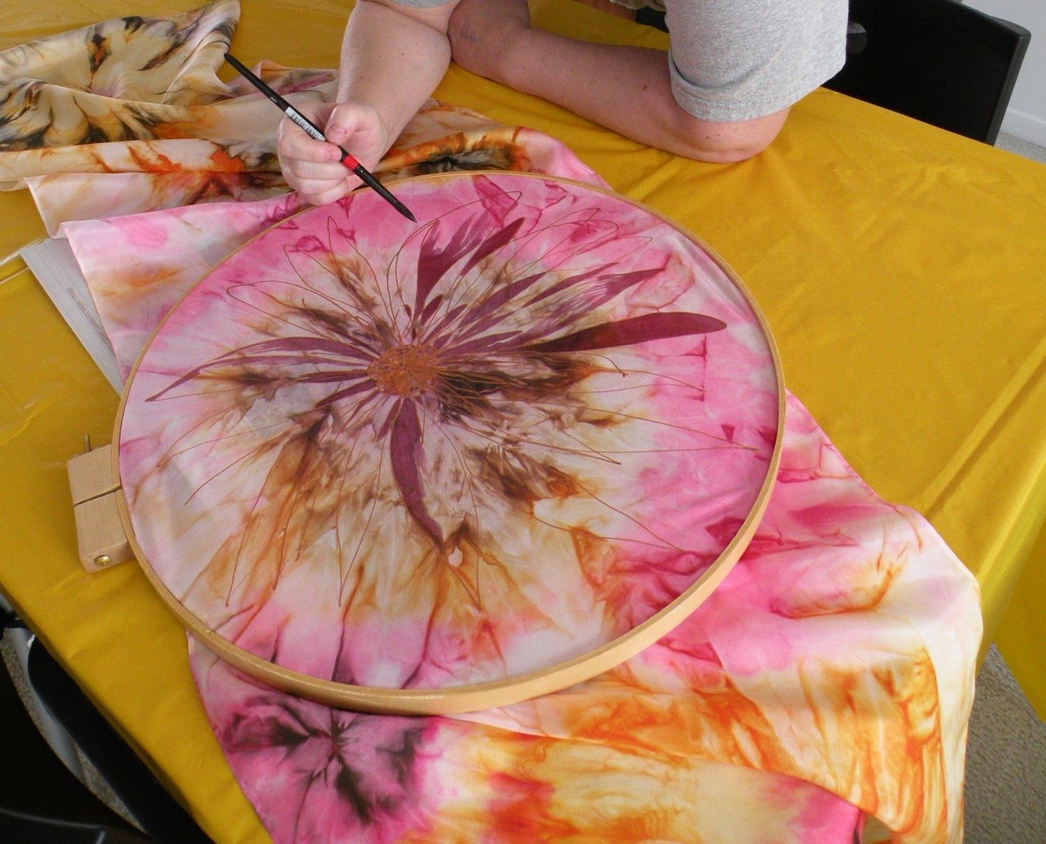 Workshop Introduction to silk painting Tuesdays 12.30 - 1.30 22nd September Workshop Introduction to silk painting Tuesdays 12.30 - 1.30 22nd September