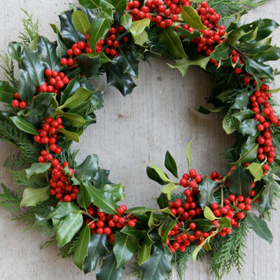 ✨ Christmas Wreath Workshop 11?Wednesday December 9th 1PM ✨