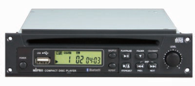 USB- / CD-Player mit Bluetooth-Empfänger für Mipro MA 707