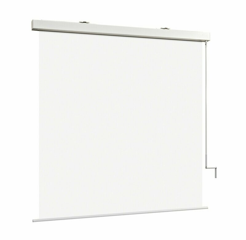 Leinwand mit Kurbel
