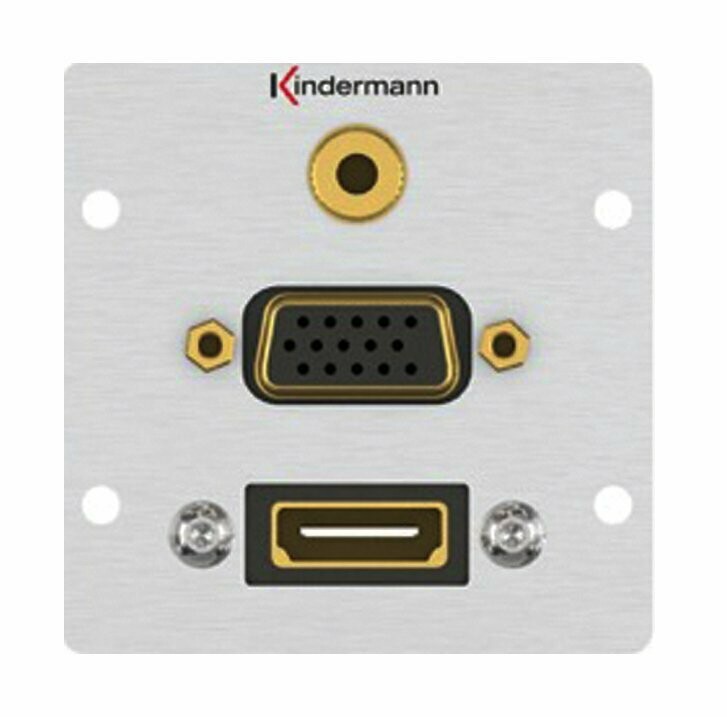 Anschlussblende HDMI / VGA / Audio 3,5 mm Klinke