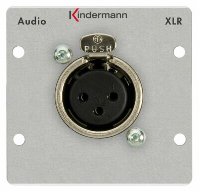 Anschlussblende Audio XLR Buchse