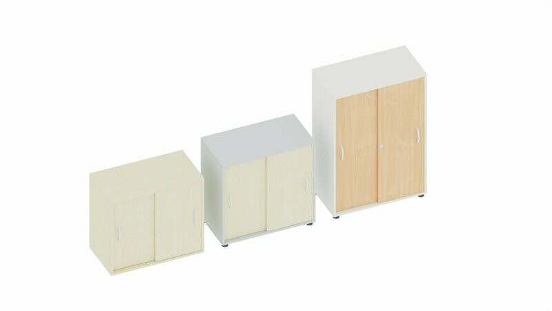 Schiebetüren-Schrank Breite 80 cm