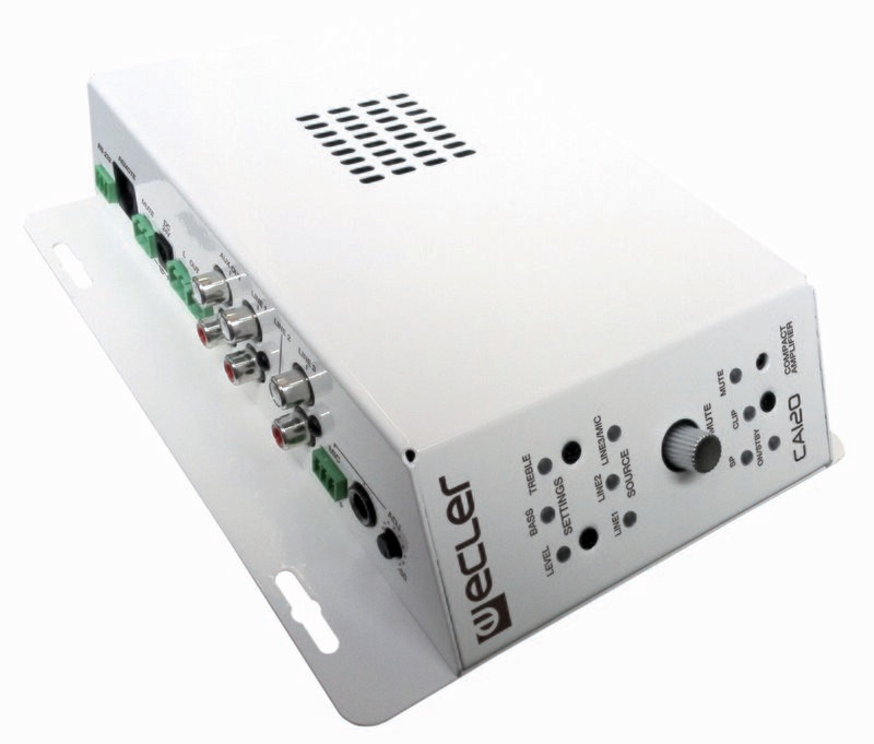 Kompaktverstärker Ecler 2 x 60 Watt Kompaktverstärker Ecler 2 x 60 Watt