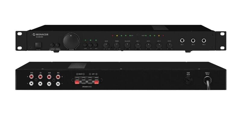 Stereo-Mischverstärker Monacor SA-250/SW Stereo-Mischverstärker Monacor SA-250/SW
