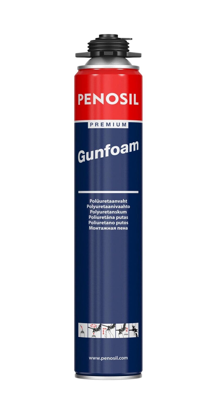 PENOSIL Premium pistoletinės sandarinimo putos 750ml