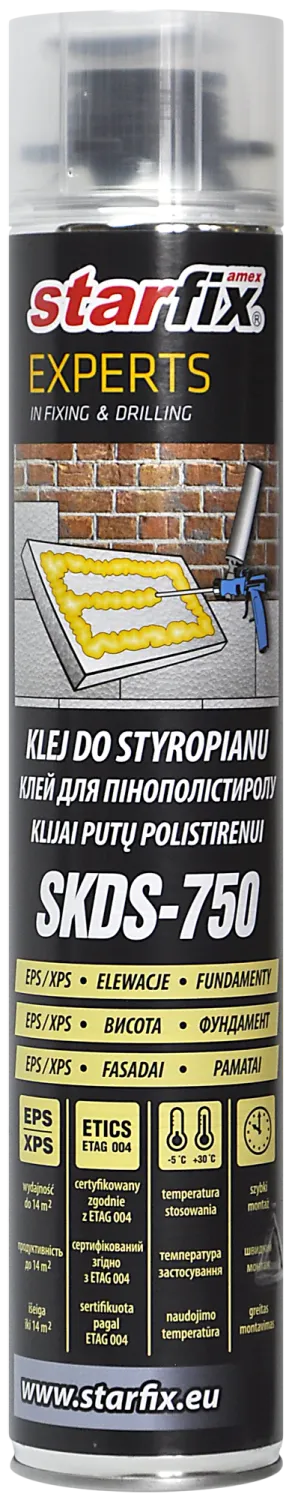 Klijuojančios putos Starfix 750ml