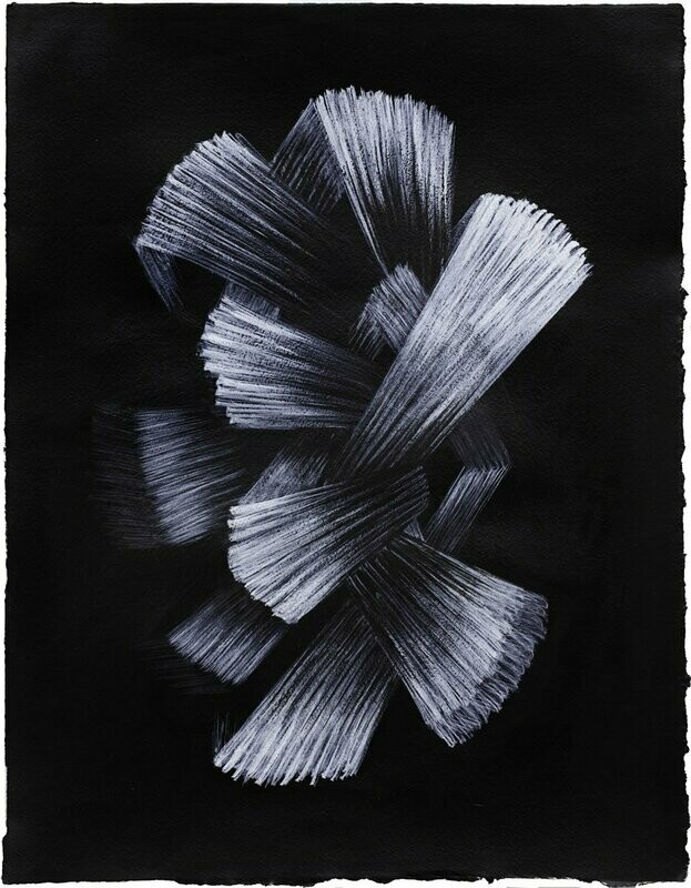 Feuerwerk (Kopf), 36x28cm, Tusche/Papier, 2016